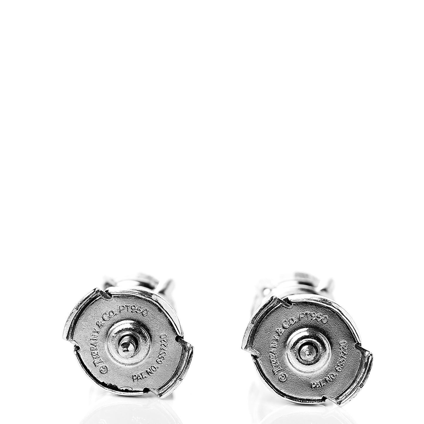Platinum Diamond 1.51ctw Solitaire Earrings