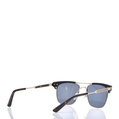 Gucci Acetate Square Frame Web Sunglasses GG0287S Black 4 of 7