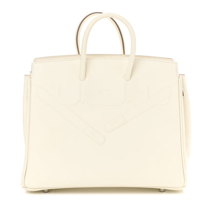 Hermes Swift Birkin Shadow 25 Mushroom 1 of 10