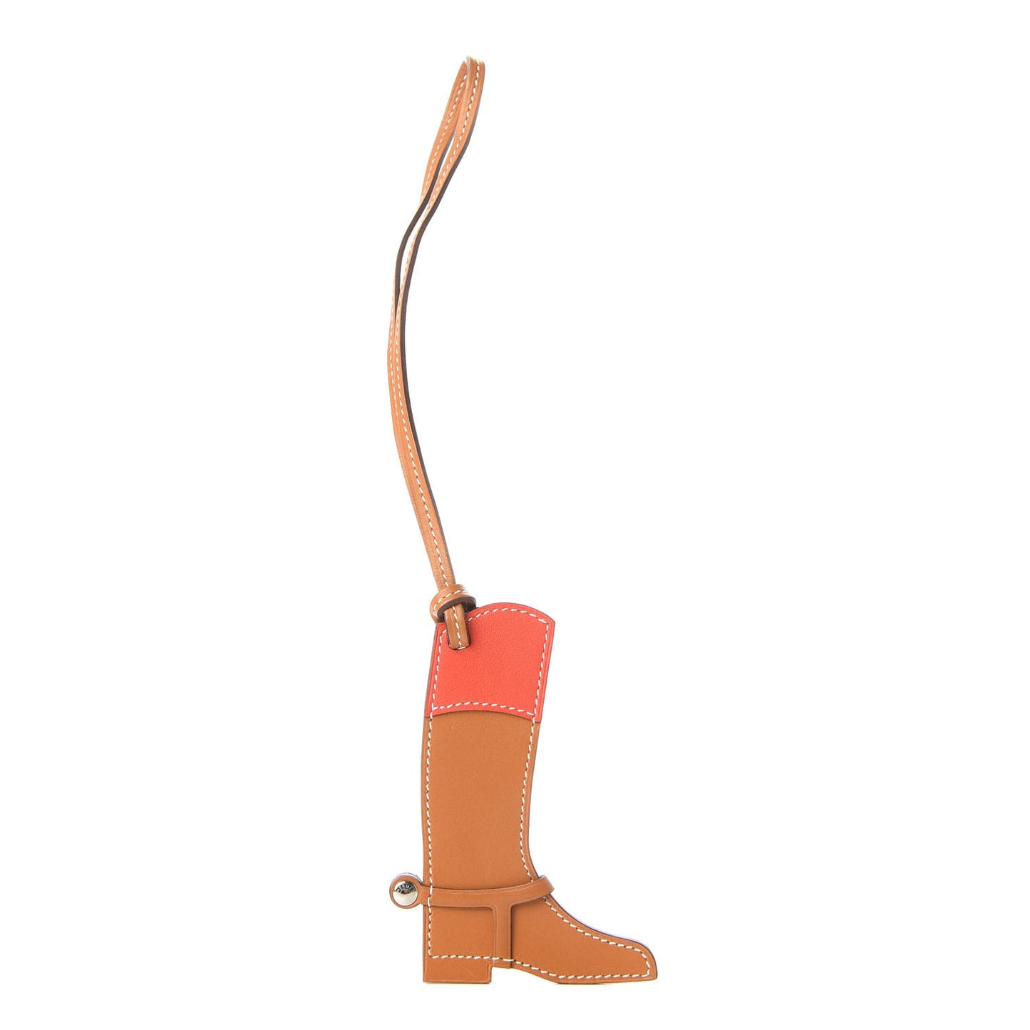 Butler Swift Paddock Botte Boot Bag Charm Natural Capucine