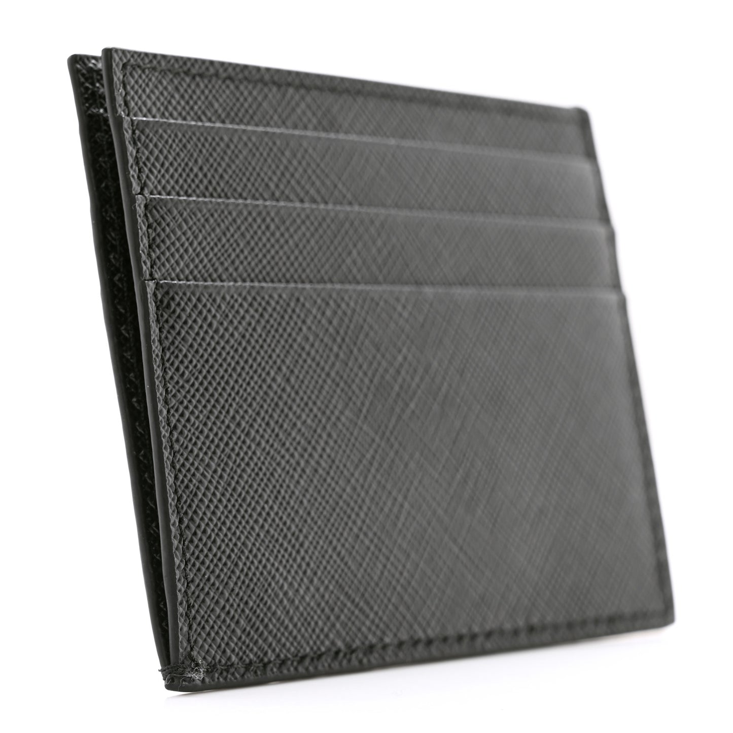Saffiano Card Case Black