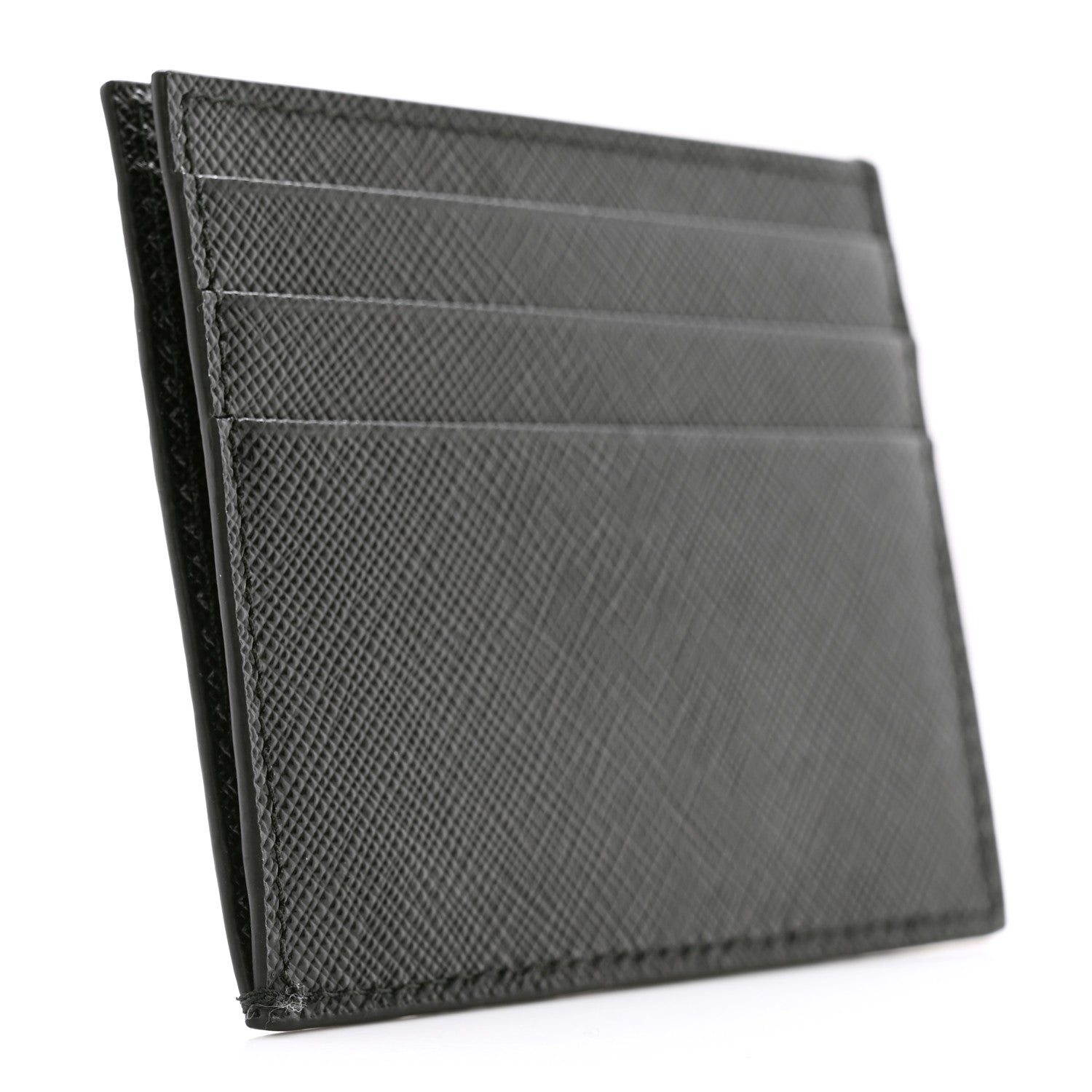 Prada Saffiano Card Case Black 3 of 7