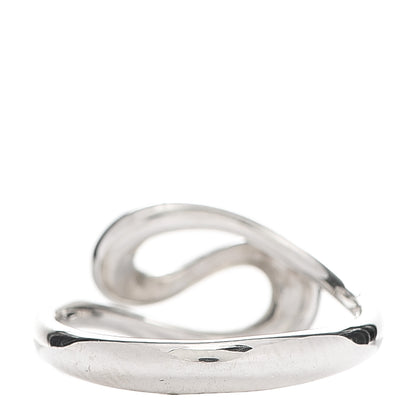 Tiffany Sterling Silver Elsa Peretti Open Wave Ring 51 5.75 3 of 5