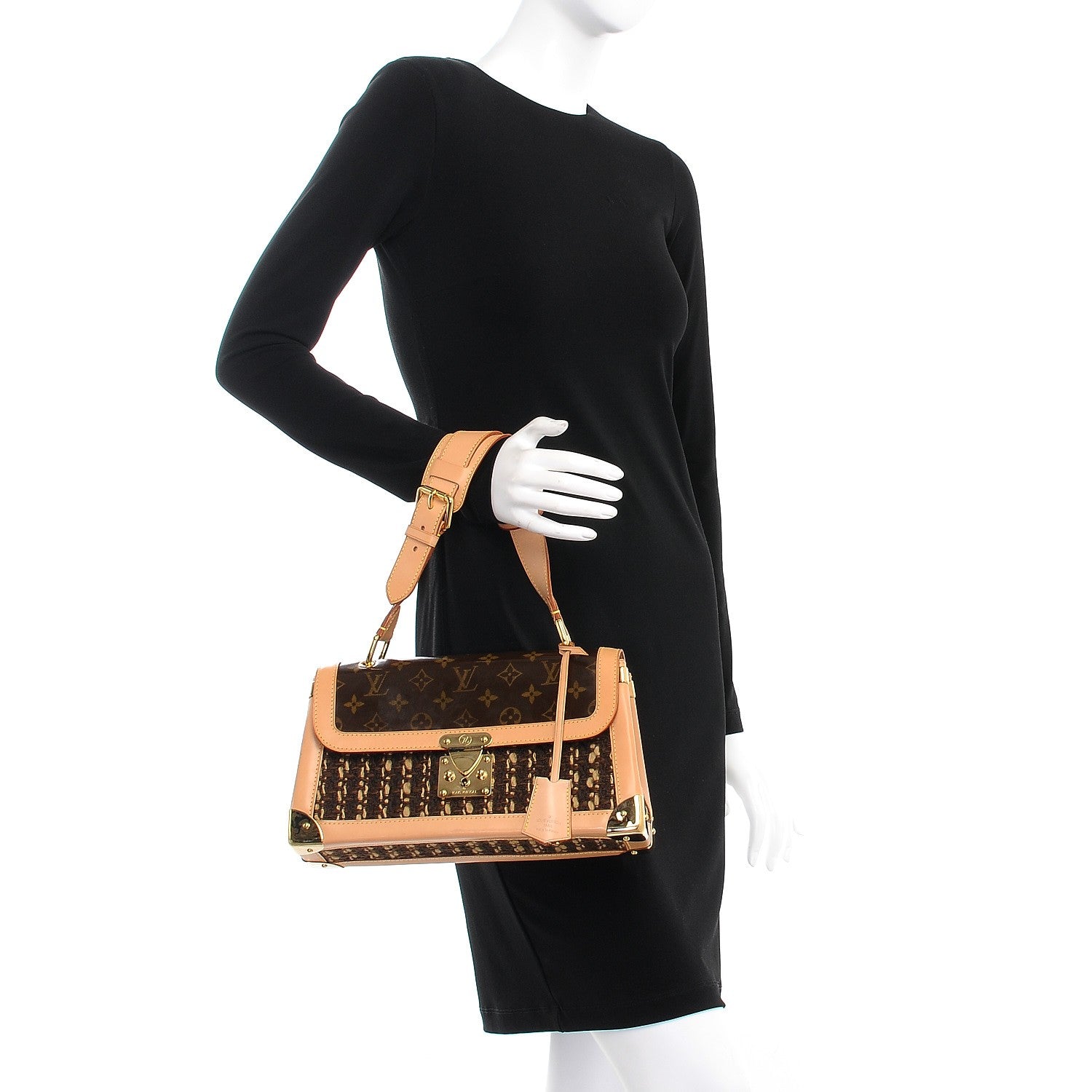 Louis Vuitton Monogram Tweedy Rabat Bag 2 of 11
