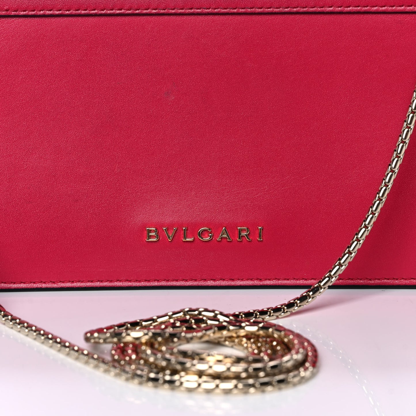 Calfskin Serpenti Forever Crossbody Bag Ruby Red