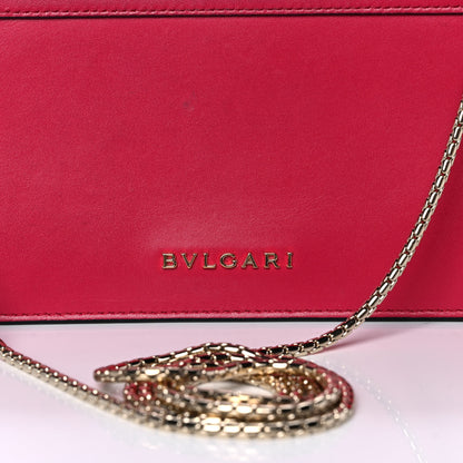 Bulgari Calfskin Serpenti Forever Crossbody Bag Ruby Red 10 of 12