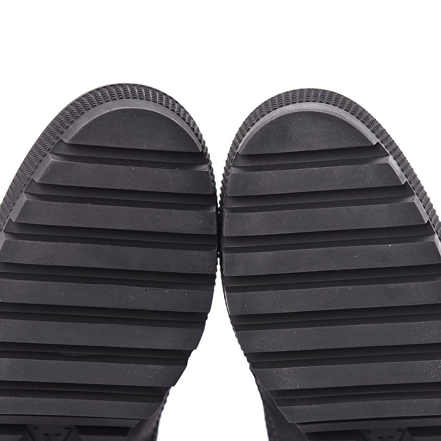 Suede Calfskin Laureate Platform Desert Boots 35.5 Black