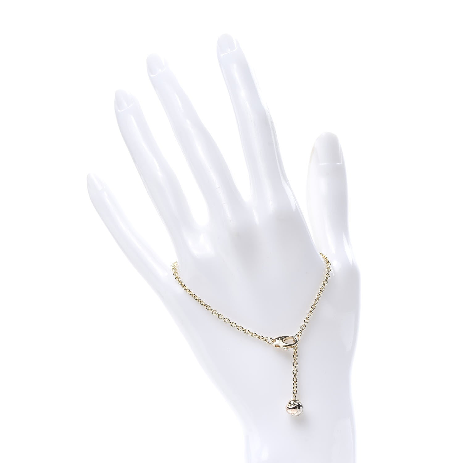 Cartier 18K Yellow White Pink Gold Trinity Ball Bracelet 2 of 6