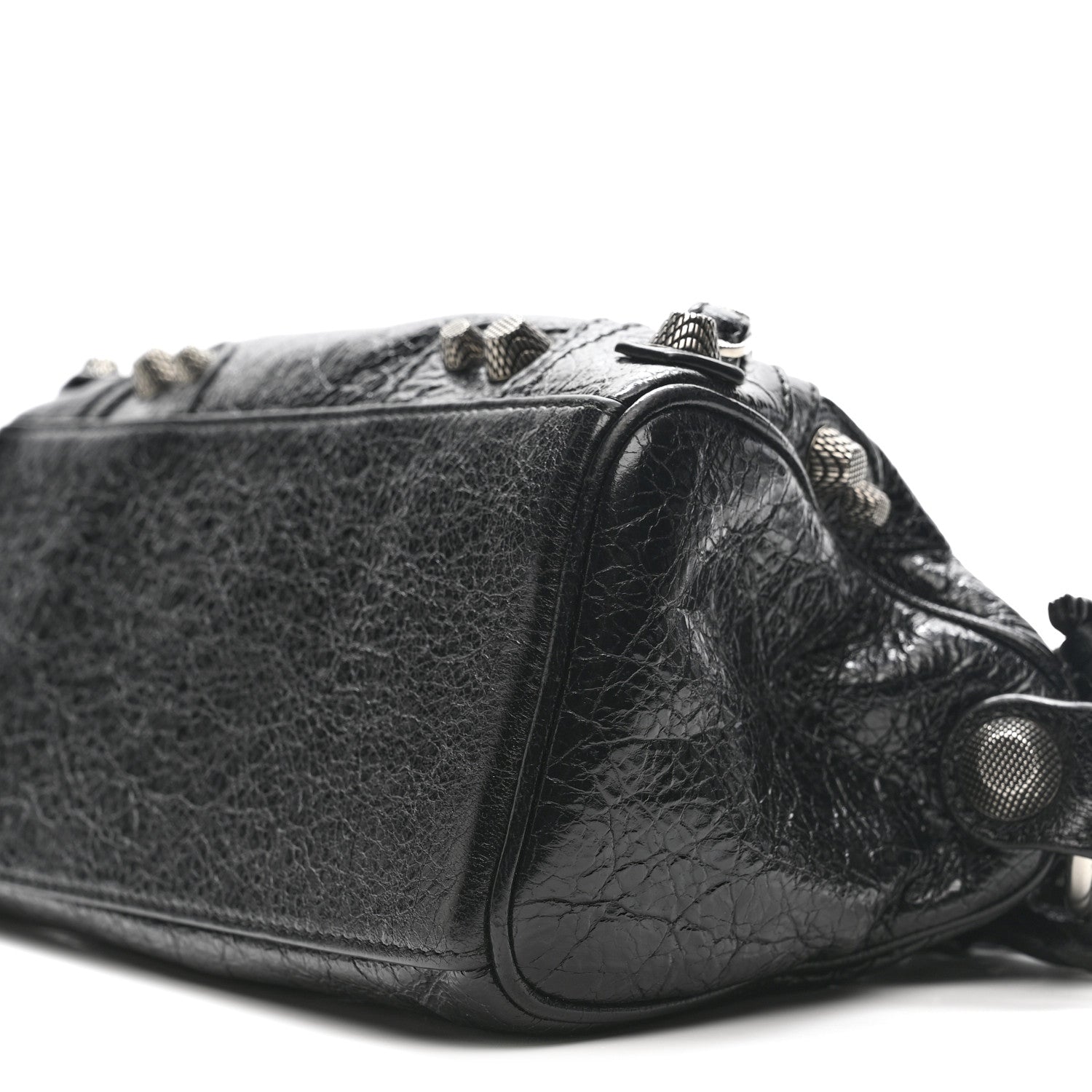 Balenciaga Agneau Arena Mini Le Cagole Duffle Crossbody Bag Black 11 of 14