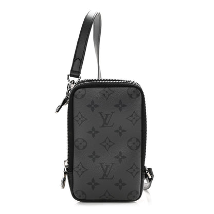 Louis Vuitton Monogram Eclipse Reverse Double Phone Pouch 1 of 8