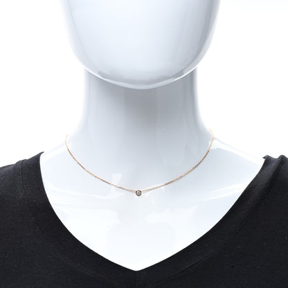 Cartier 18K Pink Gold Diamond SM D'Amour Pendant Necklace 2 of 5