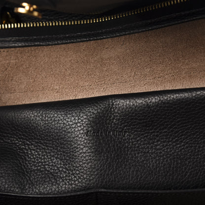 Celine Drummed Calfskin Mini Belt Bag Black 9 of 11