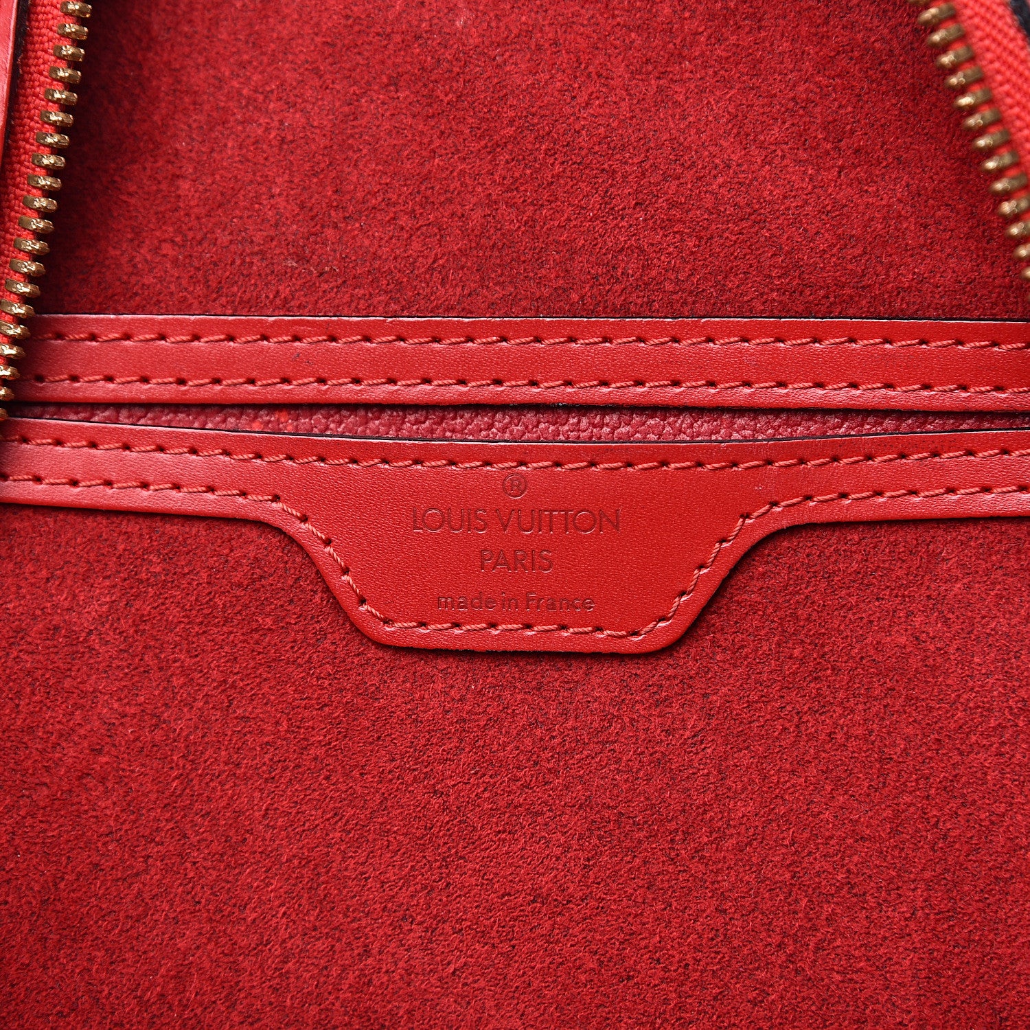 Louis Vuitton Epi Mabillon Backpack Castillan Red 5 of 13