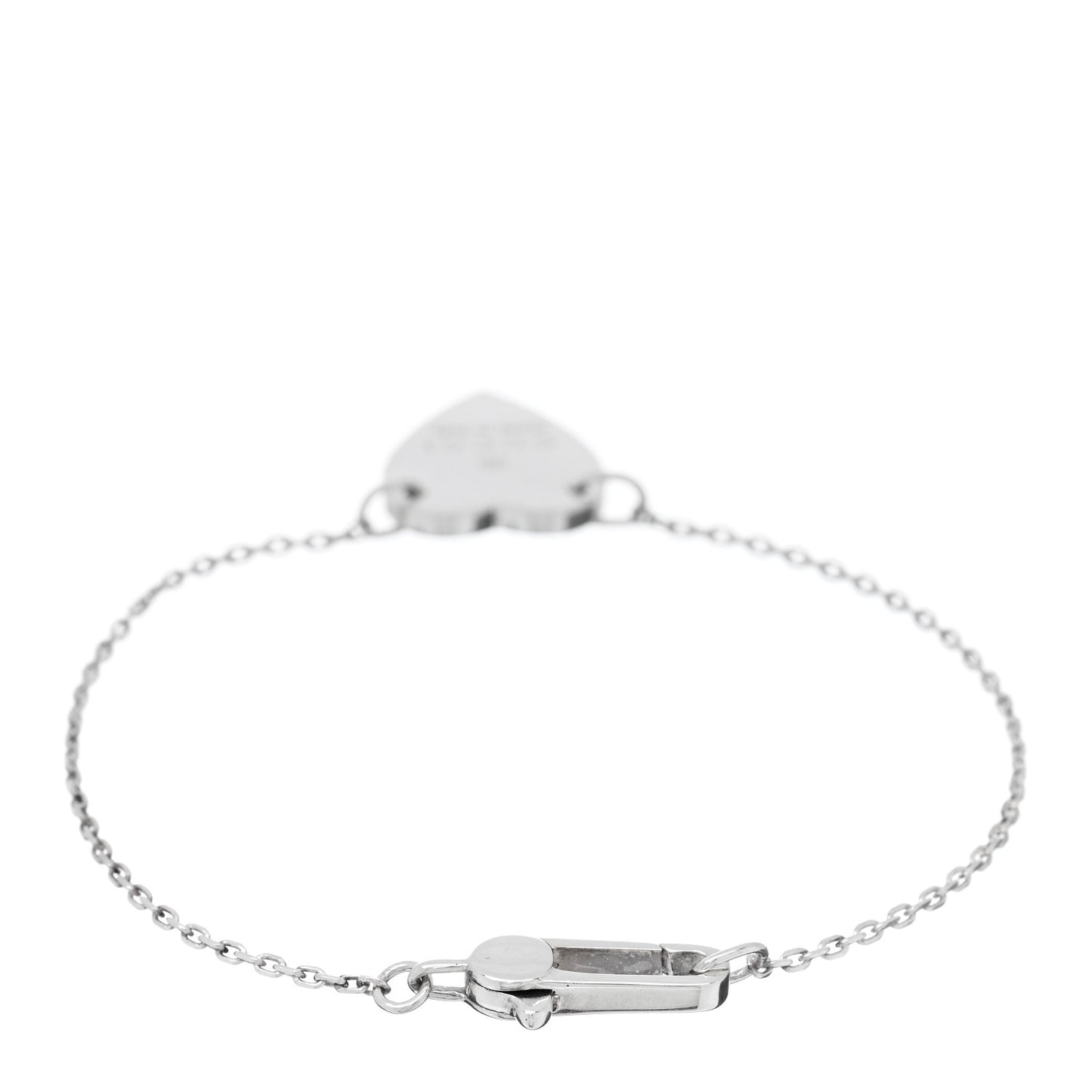Sterling Silver Trademark Heart Bracelet