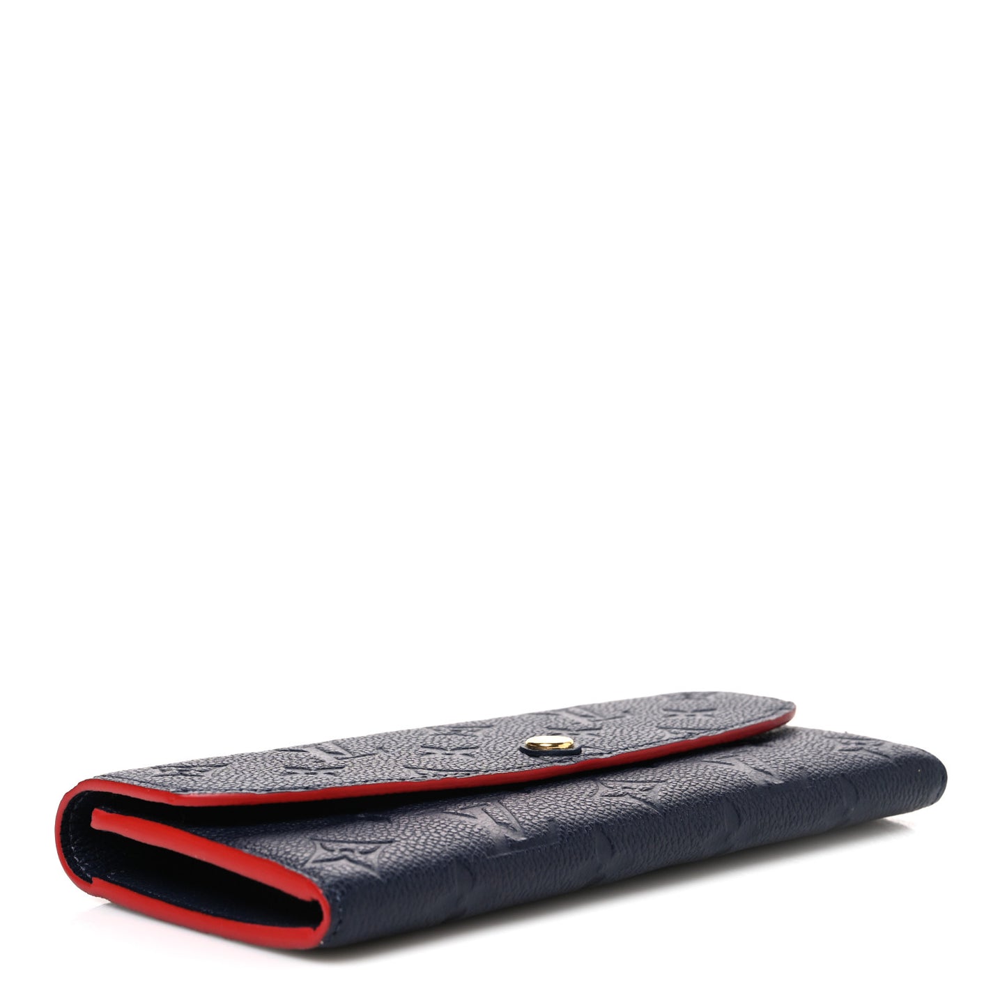 Empreinte Emilie Wallet Marine Rouge