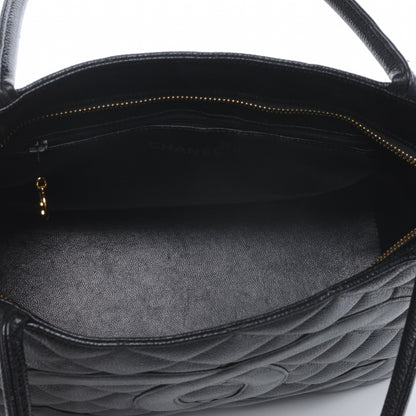Chanel Caviar Medallion Tote Black 5 of 7