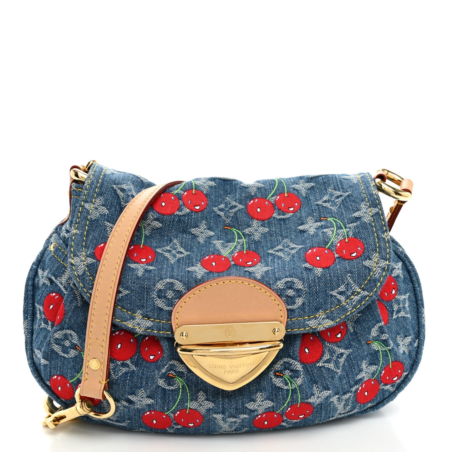 LV X TM Monogram Denim Cerises Sunset