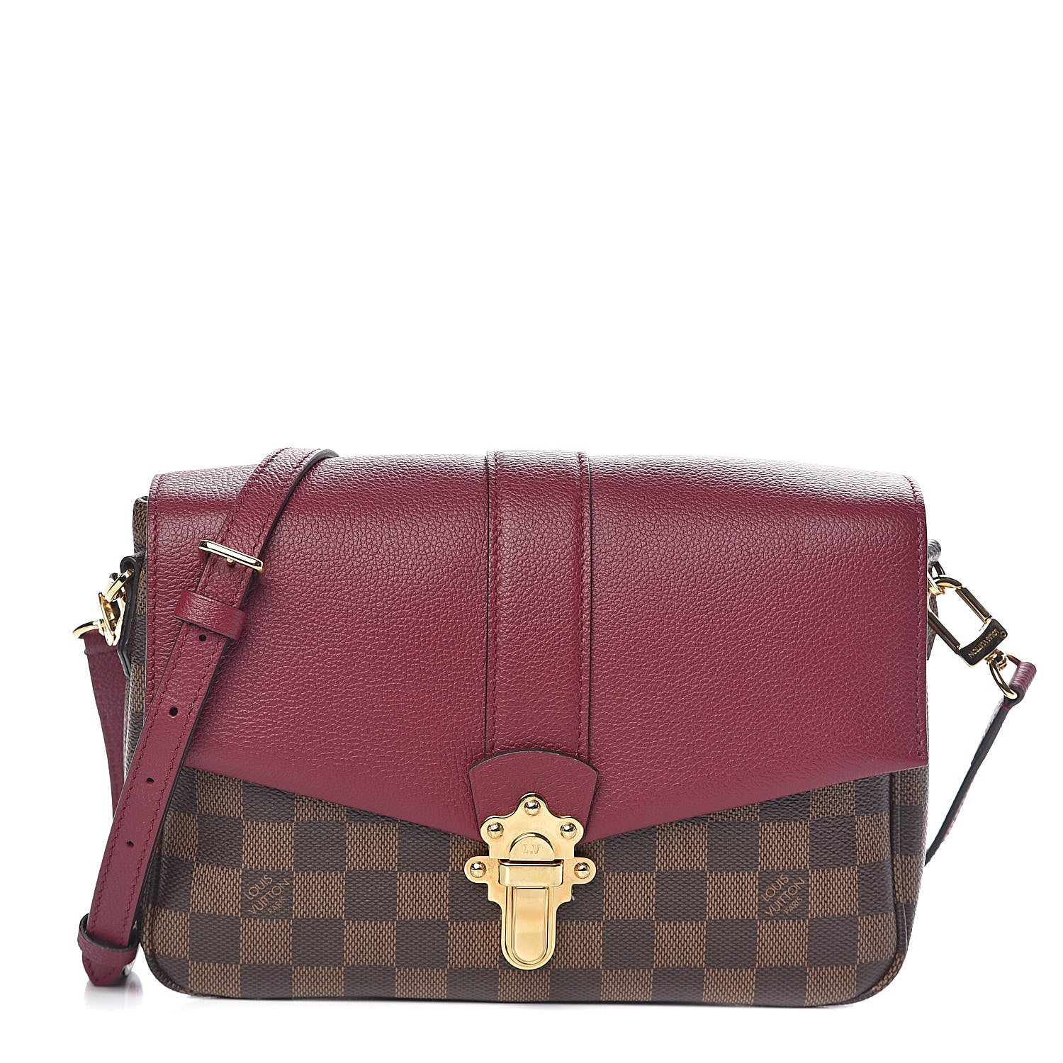 Louis Vuitton Damier Ebene Clapton Raisin 1 of 9