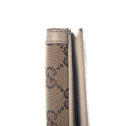 Gucci Monogram Margaux Calfskin Sukey Continental Organizer Wallet Beige Ebony Mystic White 14 of 16