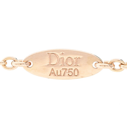 Christian Dior 18K Rose Gold Ruby Mother of Pearl Rose Des Vents Necklace 6 of 7