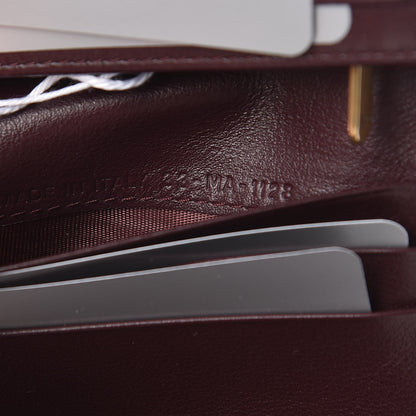 Christian Dior Oblique Saddle Card Holder Bordeaux 7 of 8