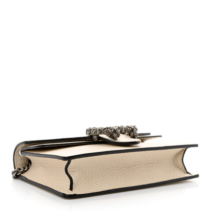 Gucci Dollar Calfskin Crystal Super Mini Dionysus Shoulder Bag Mystic White Black Diamond 4 of 10