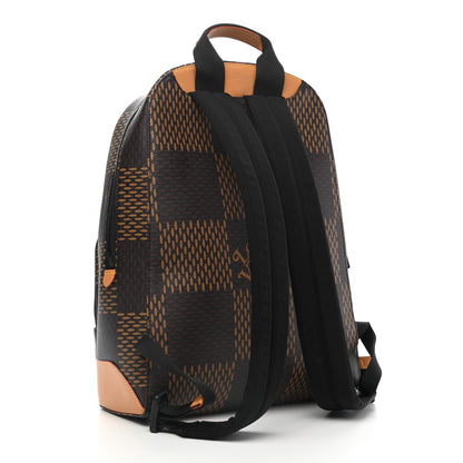 Louis Vuitton X NIGO Giant Damier Ebene Monogram Campus Backpack 3 of 10