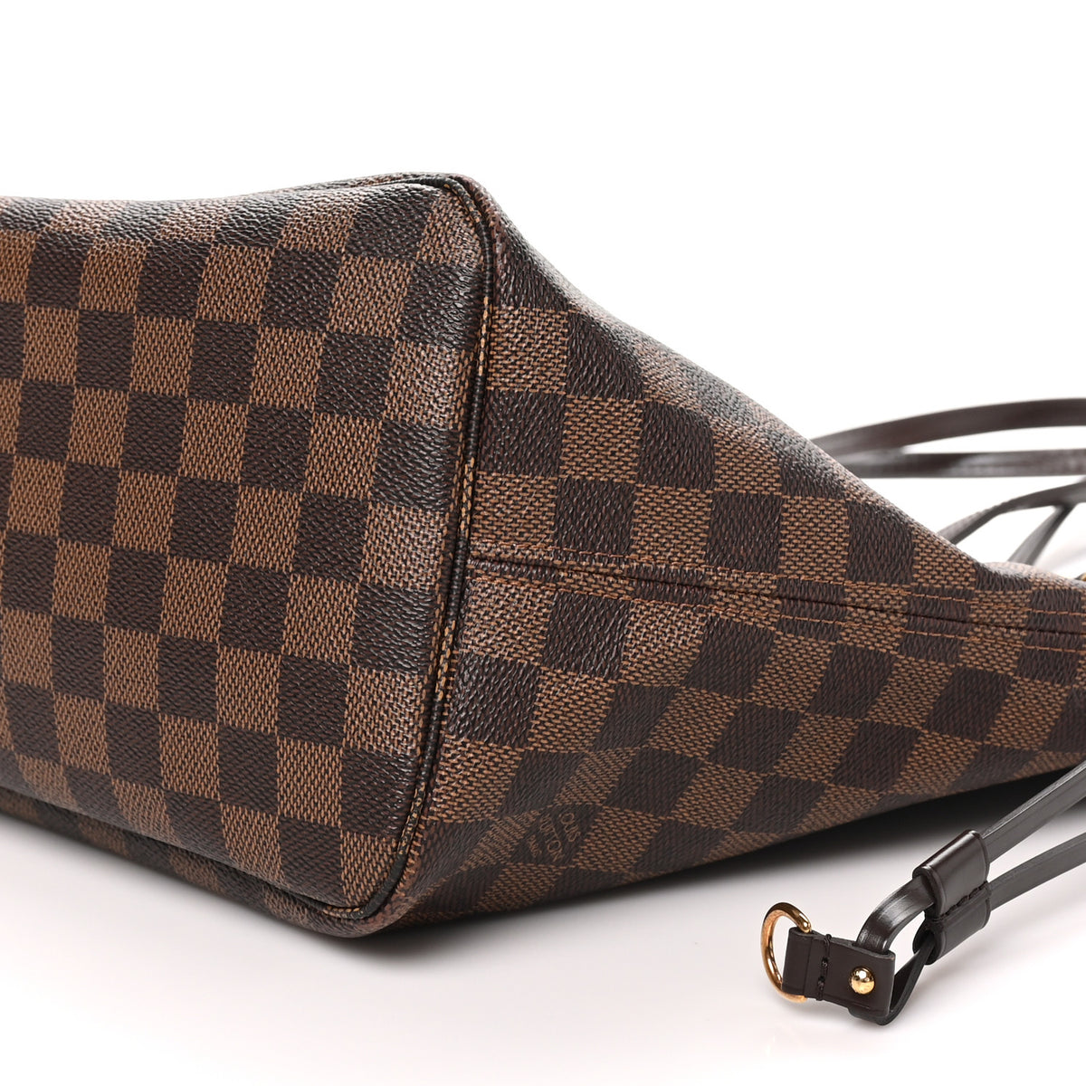 Damier Ebene Neo Neverfull MM Rose Ballerine