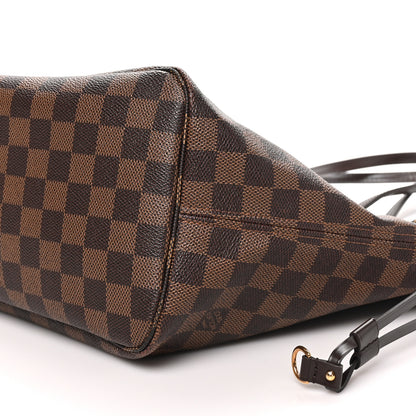 Louis Vuitton Damier Ebene Neo Neverfull MM Rose Ballerine 9 of 9