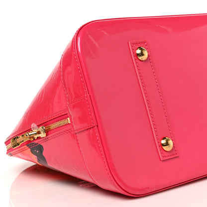 Louis Vuitton Vernis Roses Alma GM Rose Pop 7 of 8