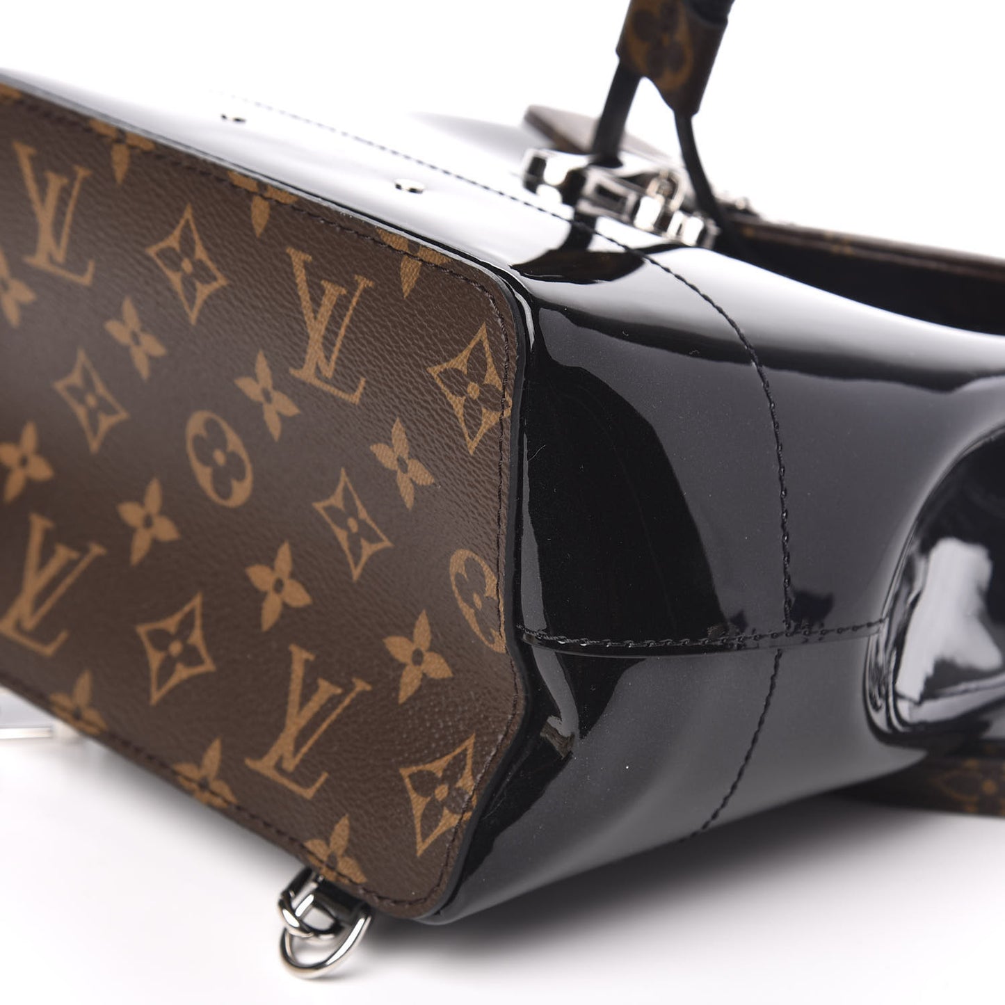 Patent Monogram Hot Springs Backpack Black