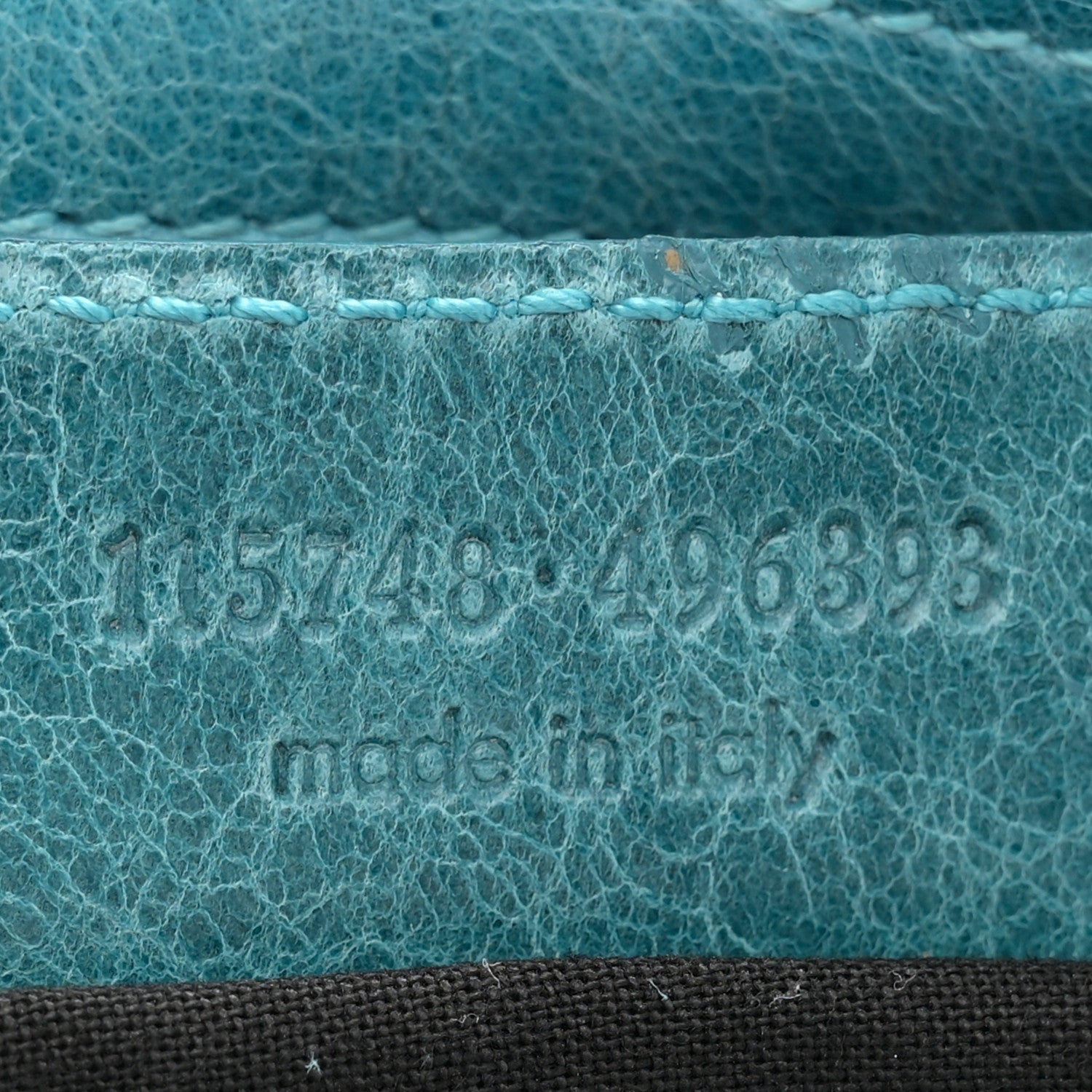 Balenciaga Agneau Classic Hardware City Aquamarine 8 of 15