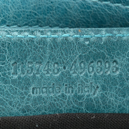 Balenciaga Agneau Classic Hardware City Aquamarine 8 of 15