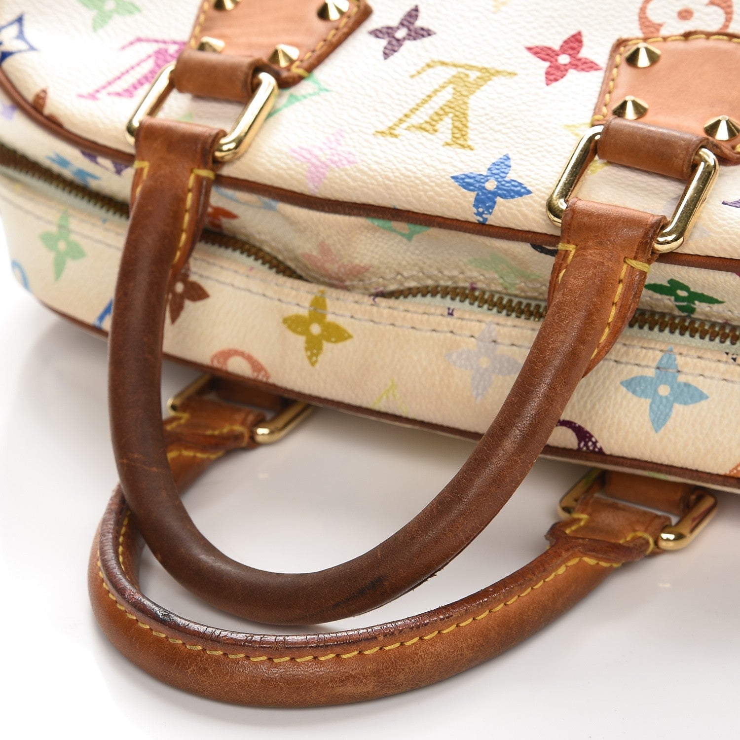 Louis Vuitton Monogram Multicolor Trouville White 9 of 12