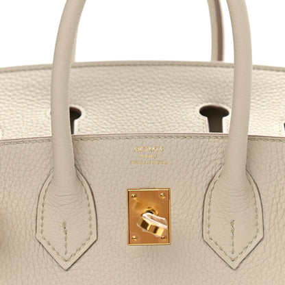Hermes Togo Birkin 25 Beton 6 of 12