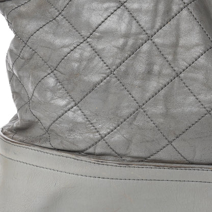 Chanel Iridescent Calfskin VIP Shopping Tote Grey 24 of 34