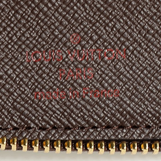 Damier Ebene Zippy Compact Wallet