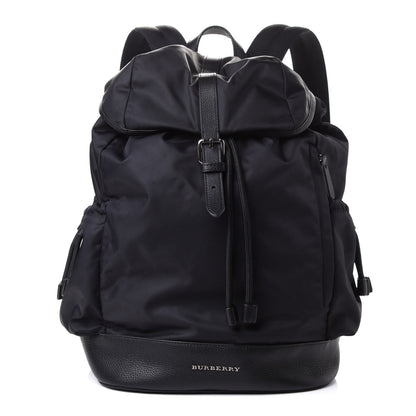 Burberry Nylon Grained Calfskin Watson Diaper Bag Navy 1 of 4