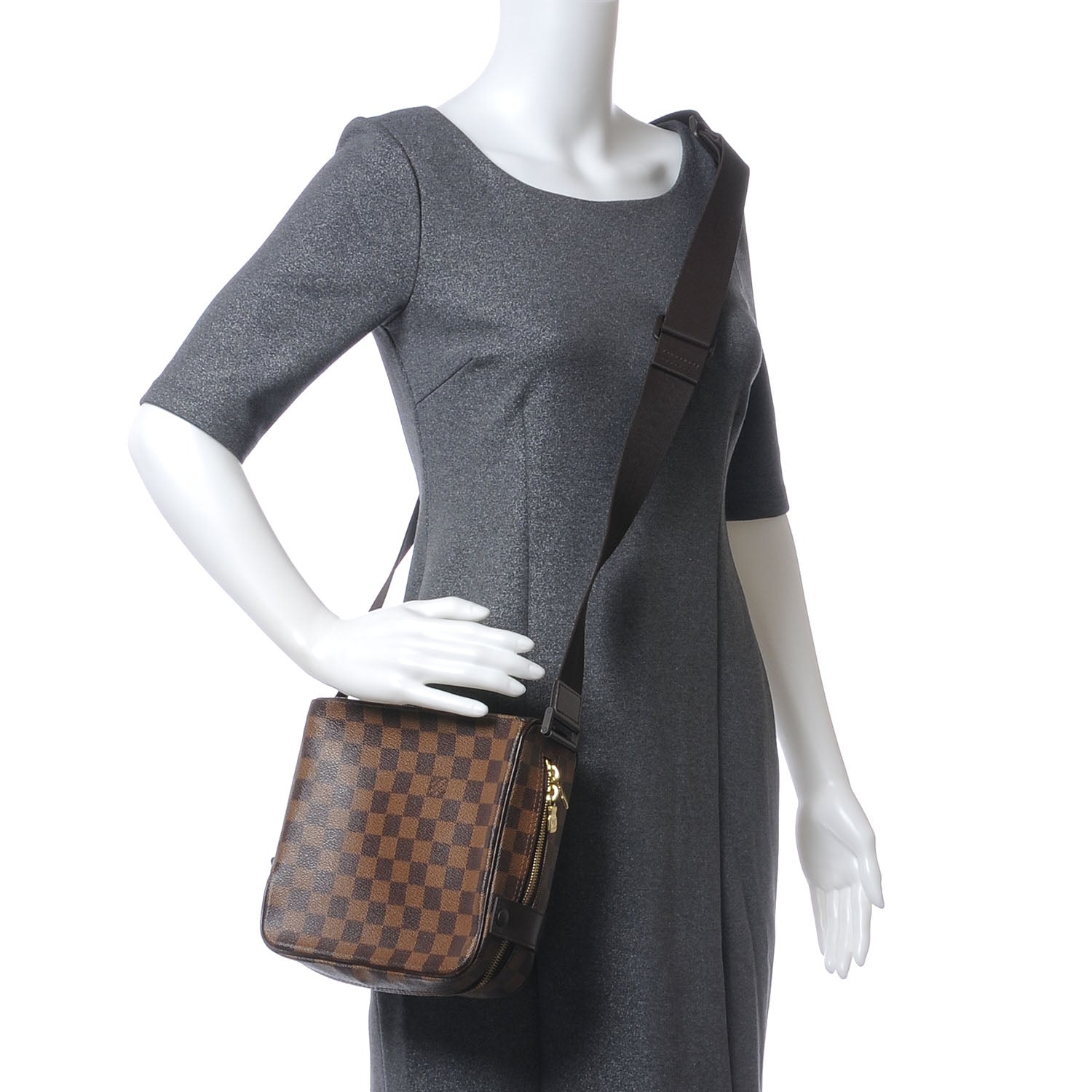 Louis Vuitton Damier Ebene Olav PM Messenger Bag 2 of 6