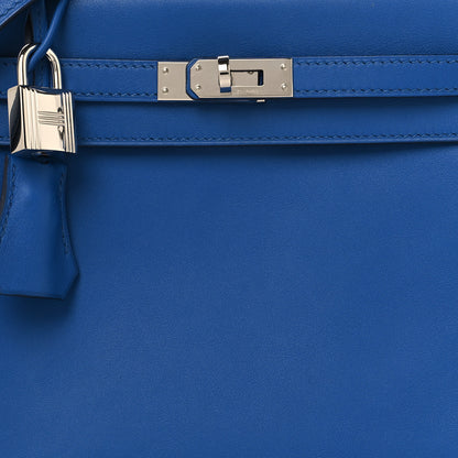 Hermes Swift Kelly Retourne 25 Bleu France 8 of 11