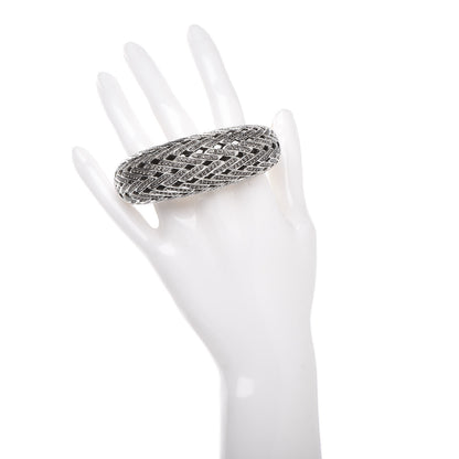 John Hardy Sterling Silver Smoky Quartz 26mm Classic Chain Kick Cuff Bracelet 2 of 4