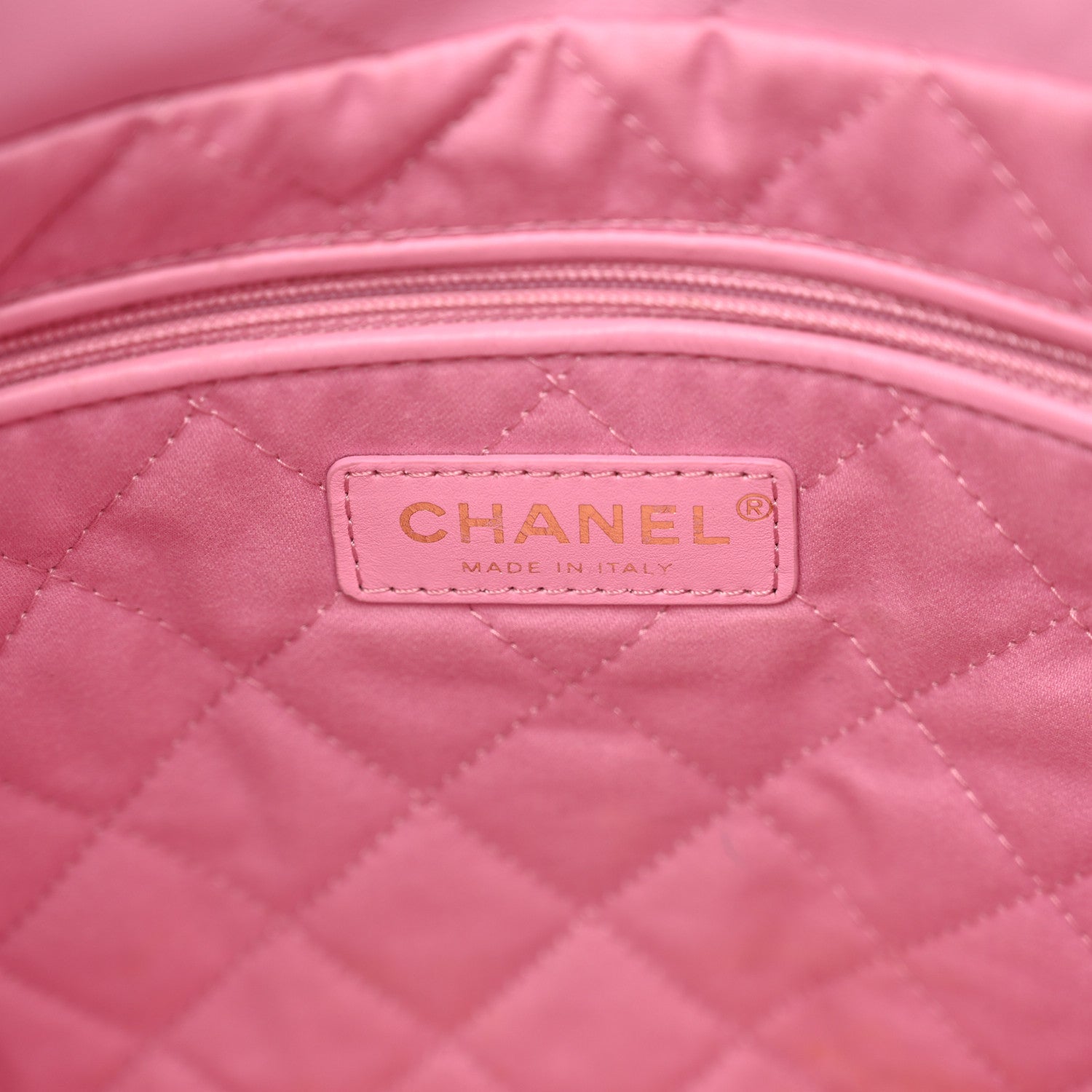 Chanel Shiny Calfskin Quilted Small Chanel 22 Lilac 7 of 11