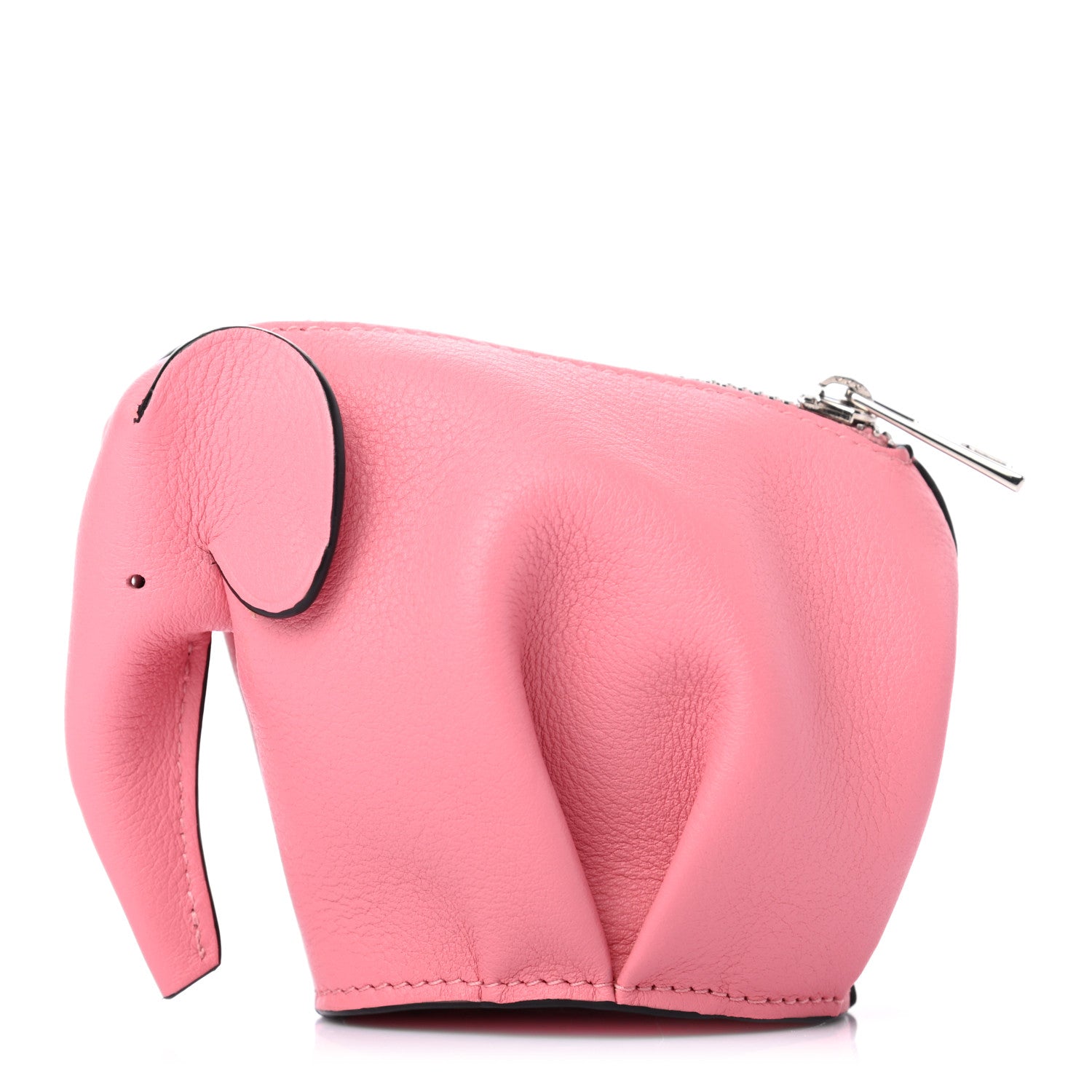 Loewe Calfskin Elephant Coin Purse Candy 1 of 6