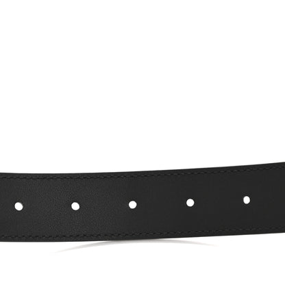 Gucci Calfskin Double G 30mm Belt 80 32 Black 4 of 7