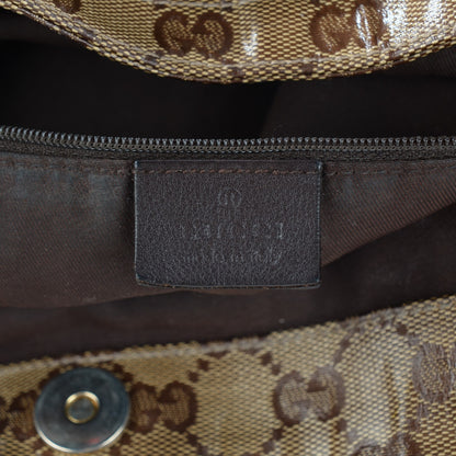 Gucci Crystal Monogram Medium Web Tote 8 of 11