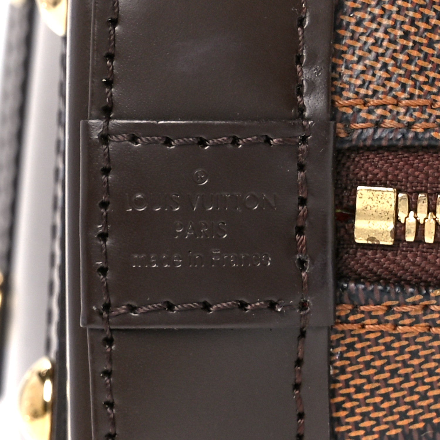 Louis Vuitton Damier Ebene Alma BB 8 of 11