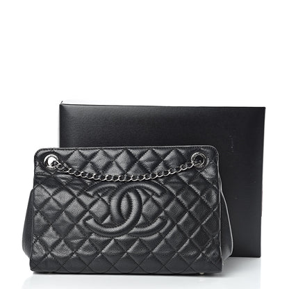 Chanel Caviar Quilted Timeless CC Shopping Tote Black 16 of 16