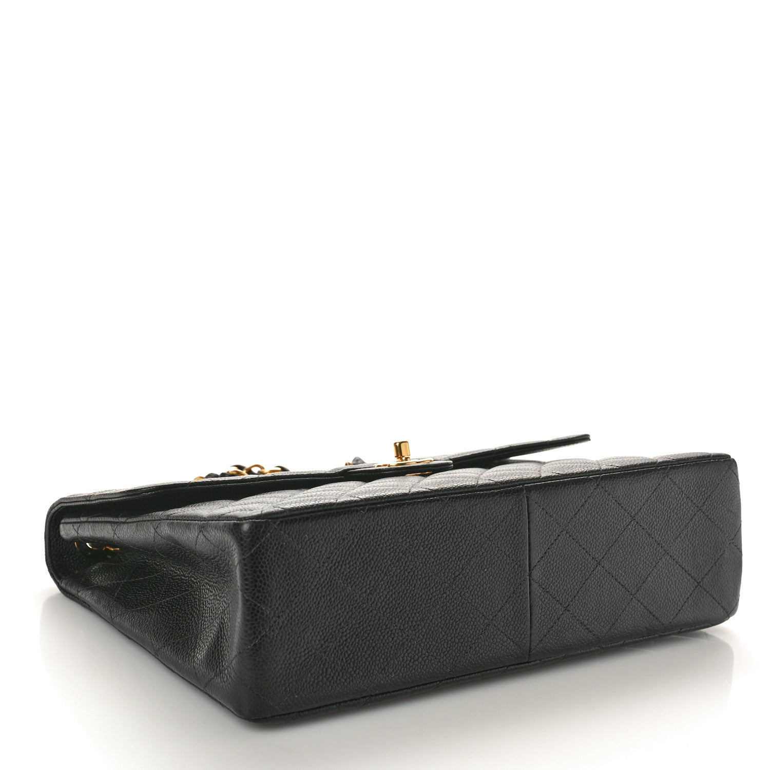 Chanel Caviar Jumbo Single Flap Black 4 of 10