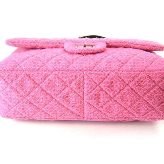 Tweed Reissue XL Maxi Jumbo Flap Pink