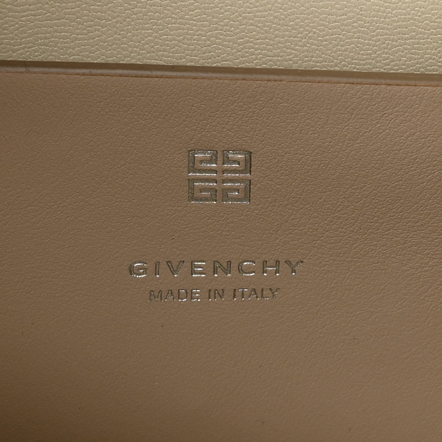 Givenchy Smooth Calfskin Medium Moon Cut Shoulder Bag Dune 6 of 8